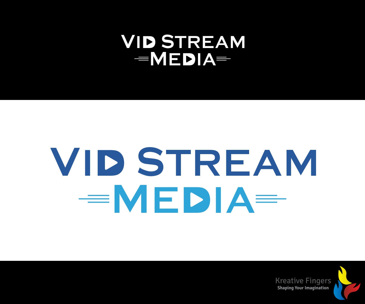 Modern, Upmarket, Ad Agency Logo Design for VidStream Media by Kreative