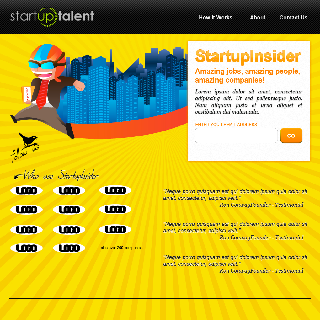 Landing Page Design by purwa for this project | Design #470780