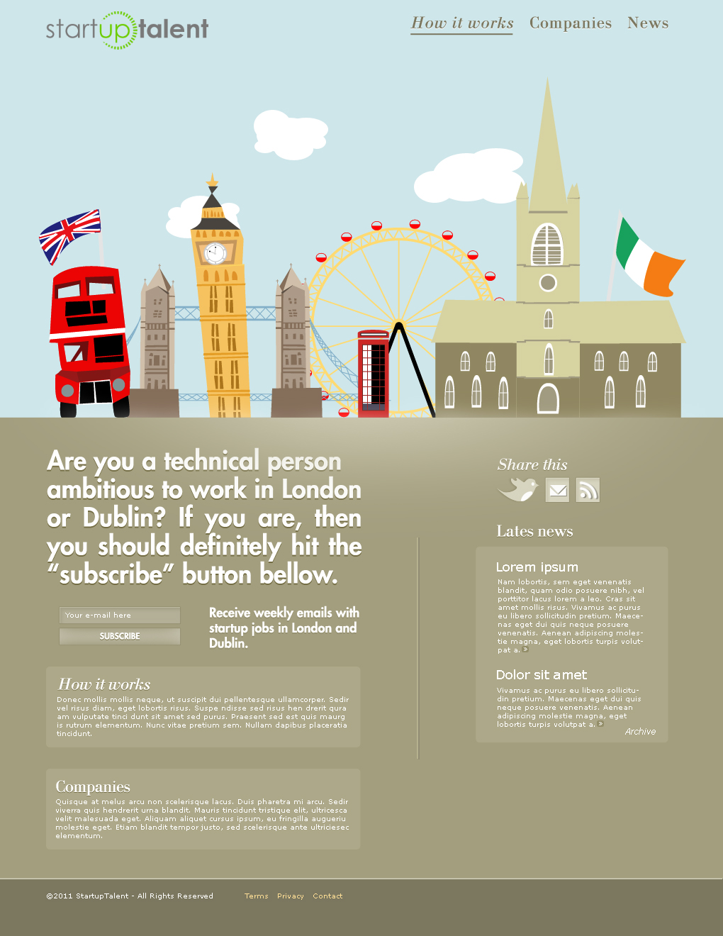 Landing Page Design by racheljhnssn for this project | Design #475259