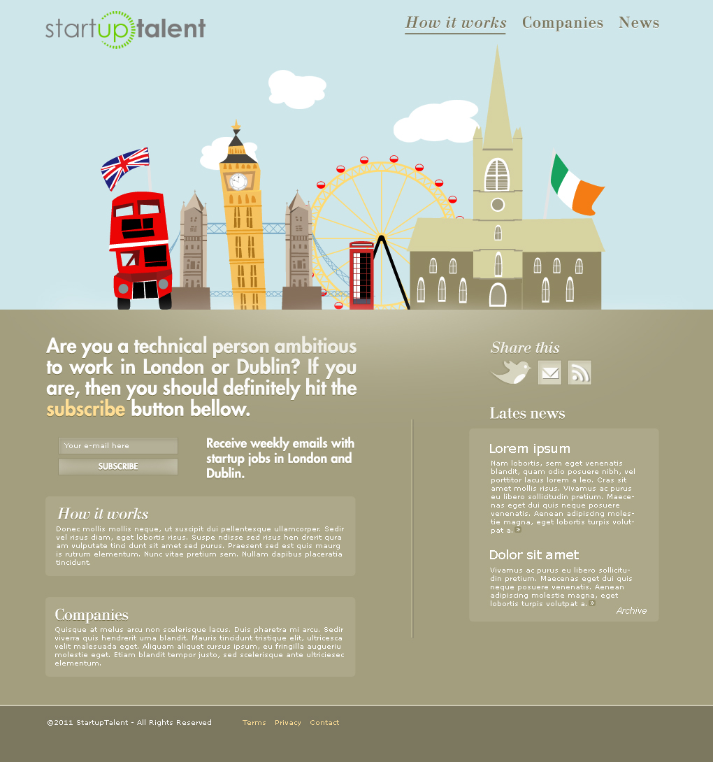 Landing Page Design by racheljhnssn for this project | Design #476586