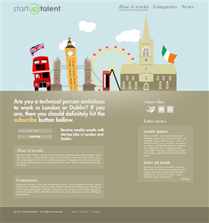 Landing Page Design by racheljhnssn for this project | Design: #476586