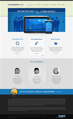 Diseño Web por Latest Design Ideas para KonstantinFX Ltd | Diseño: #2257232