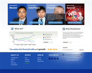 Diseño Web por uk para KonstantinFX Ltd | Diseño: #2254306
