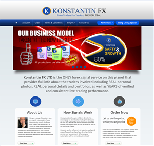 Diseño Web por uk para KonstantinFX Ltd | Diseño: #2254309