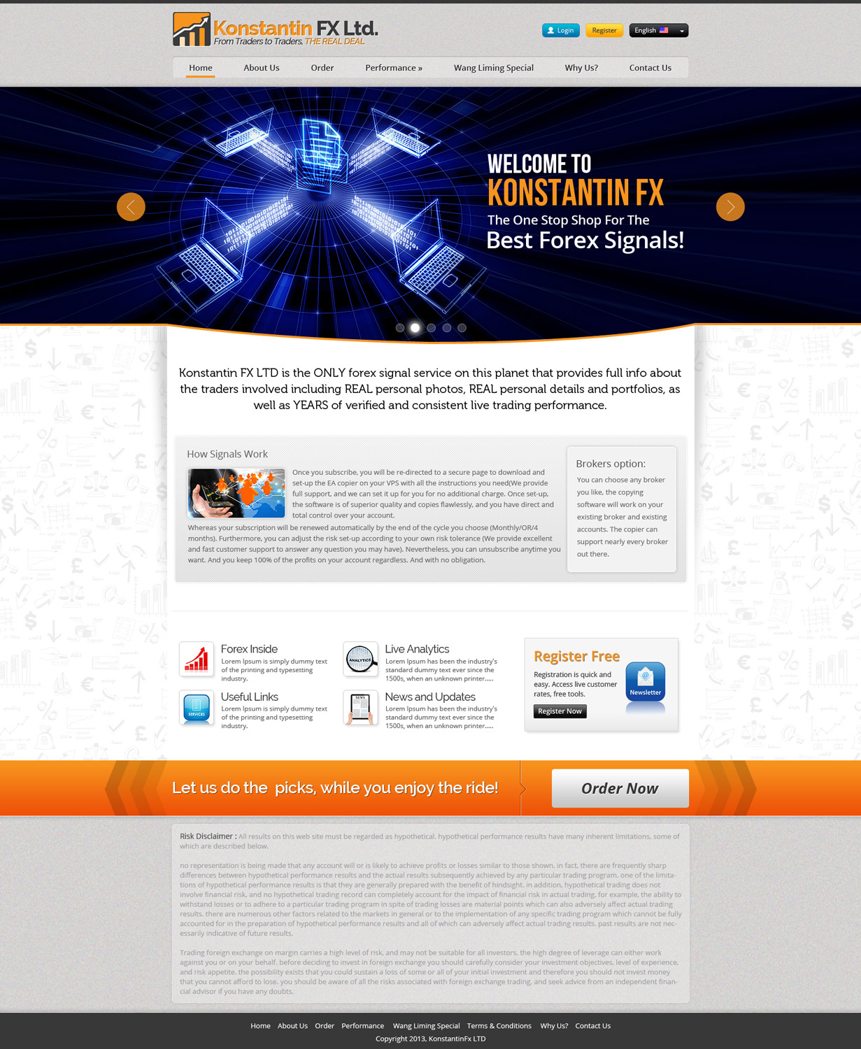 Diseño Web por Smashing Boys para KonstantinFX Ltd | Diseño: #2254543