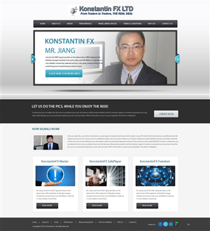 Diseño Web por pb para KonstantinFX Ltd | Diseño: #2256884