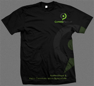 T-shirt Design by Andrea for Comms Partner (Pty) Ltd. | Design #2257588