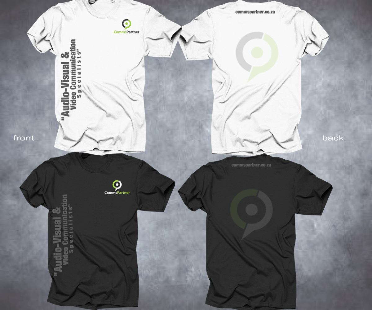 T-shirt Design by TRHZ for Comms Partner (Pty) Ltd. | Design #2278200