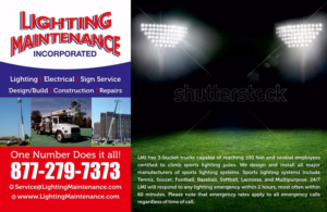 Design de Poster par ALSADESIGN pour Lighting Maintenance Inc | Design : #10815227