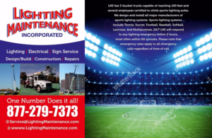 Design de Poster par ALSADESIGN pour Lighting Maintenance Inc | Design : #10815236