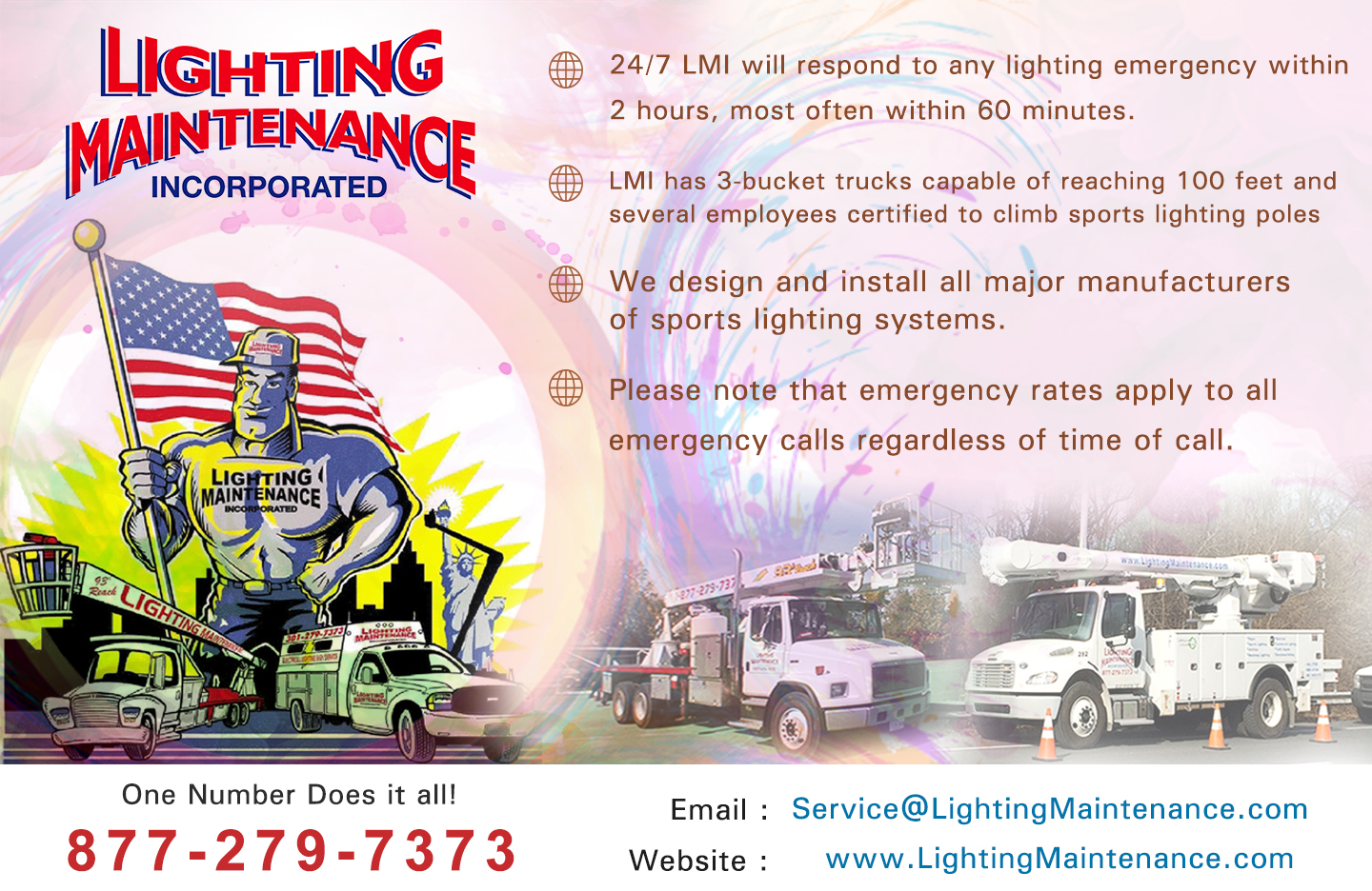 Poster Design by ashoksivak for Lighting Maintenance Inc | Design #10811448