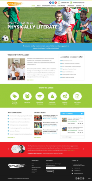 Web Design by pb for this project | Design: #10804750