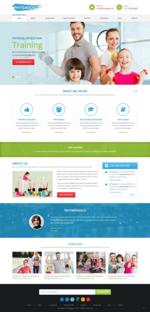 Web Design by pb for this project | Design: #10808369