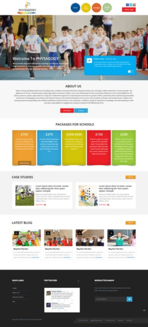 Web Design by pb for this project | Design: #10962184