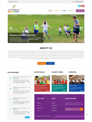 Web Design by pb for this project | Design: #11280849