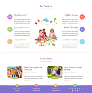 Web Design by J. Chaturvedi for this project | Design: #10798935