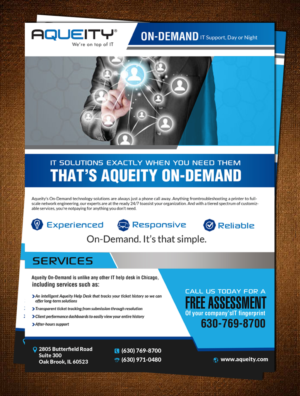 Flyer-Design von creative.bugs für Aqueity, Inc. | Design: #10787667