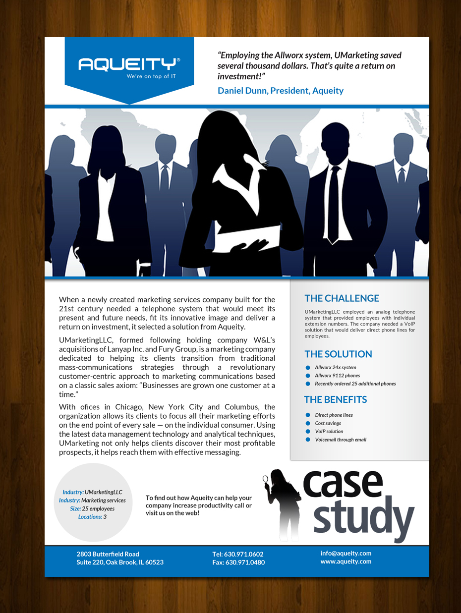 Flyer Design by innovative earth for Aqueity, Inc. | Design #10879621