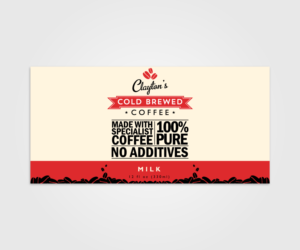 Design Étiquette par digi-b pour Clayton's cold brewed coffee Ltd | Design : #10936388