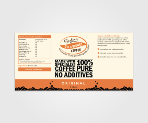 Design Étiquette par digi-b pour Clayton's cold brewed coffee Ltd | Design : #10940056