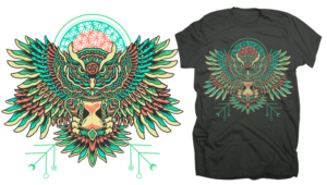 T-shirt Design by krizvector