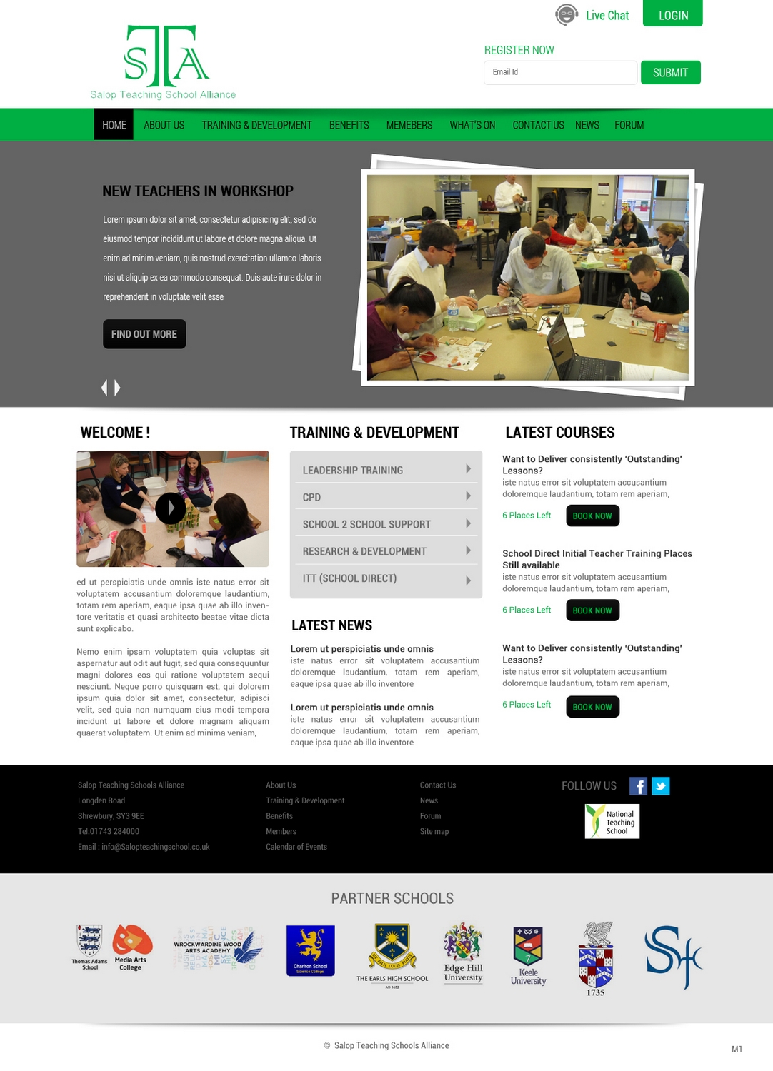 Web Design by pb for this project | Design #2253380