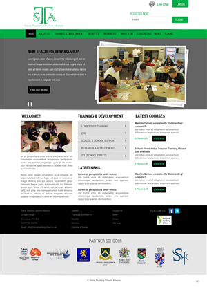 Web Design by pb for this project | Design: #2253380
