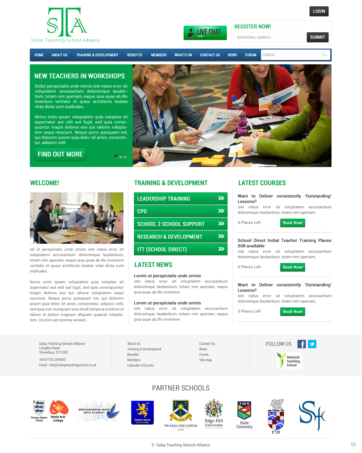 Web Design by pb for this project | Design #2253383