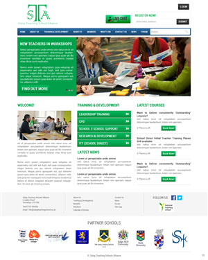 Web Design by pb for this project | Design: #2253383