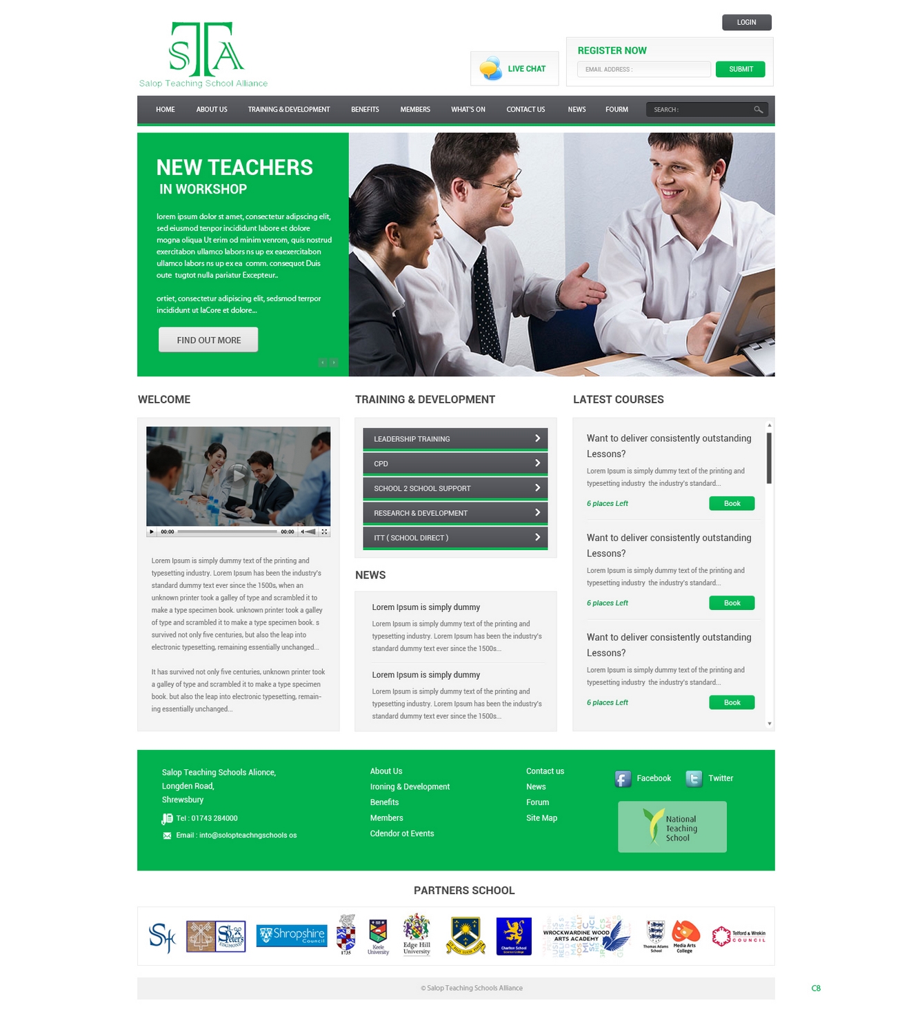 Web Design by pb for this project | Design: #2253392
