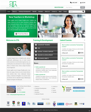 Web Design by pb for this project | Design: #2253396