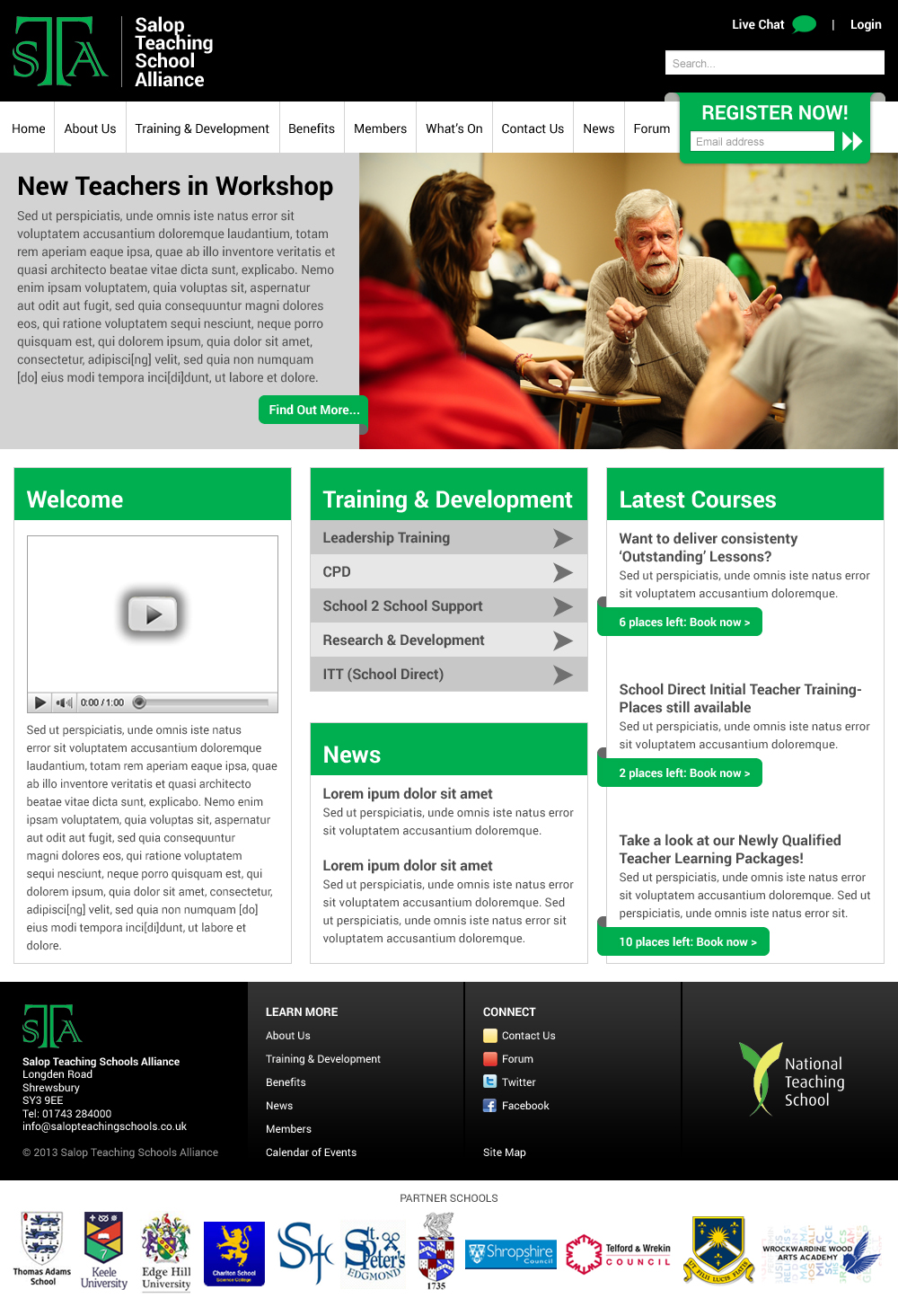 Web Design by ProGravix for this project | Design #2247063