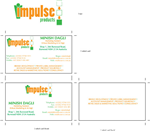 Business Card Design by Amanda Moon Designs for Impulse Products | Design #27943