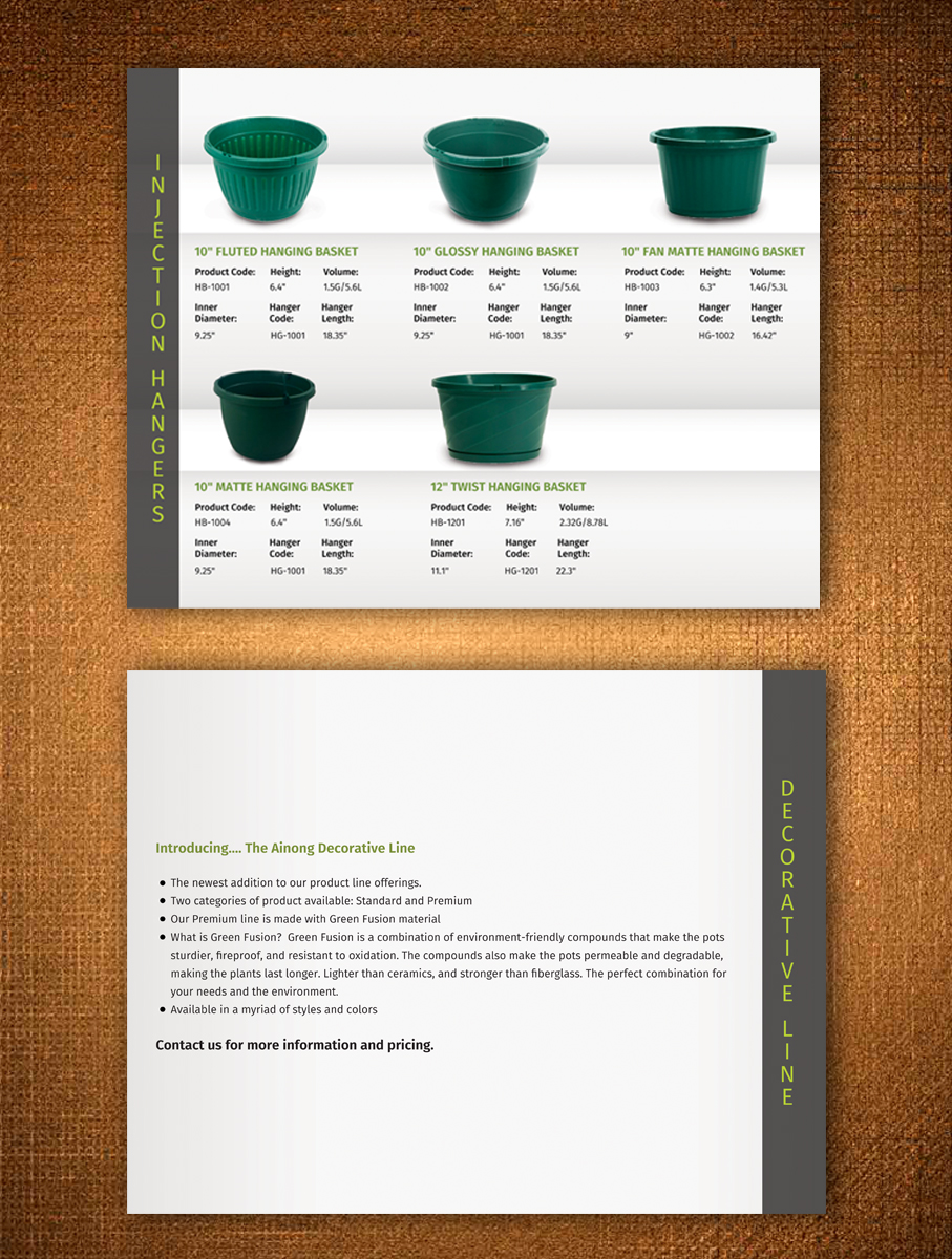 Diseño de Catálogo por rug para Ainong USA | Diseño #10994173