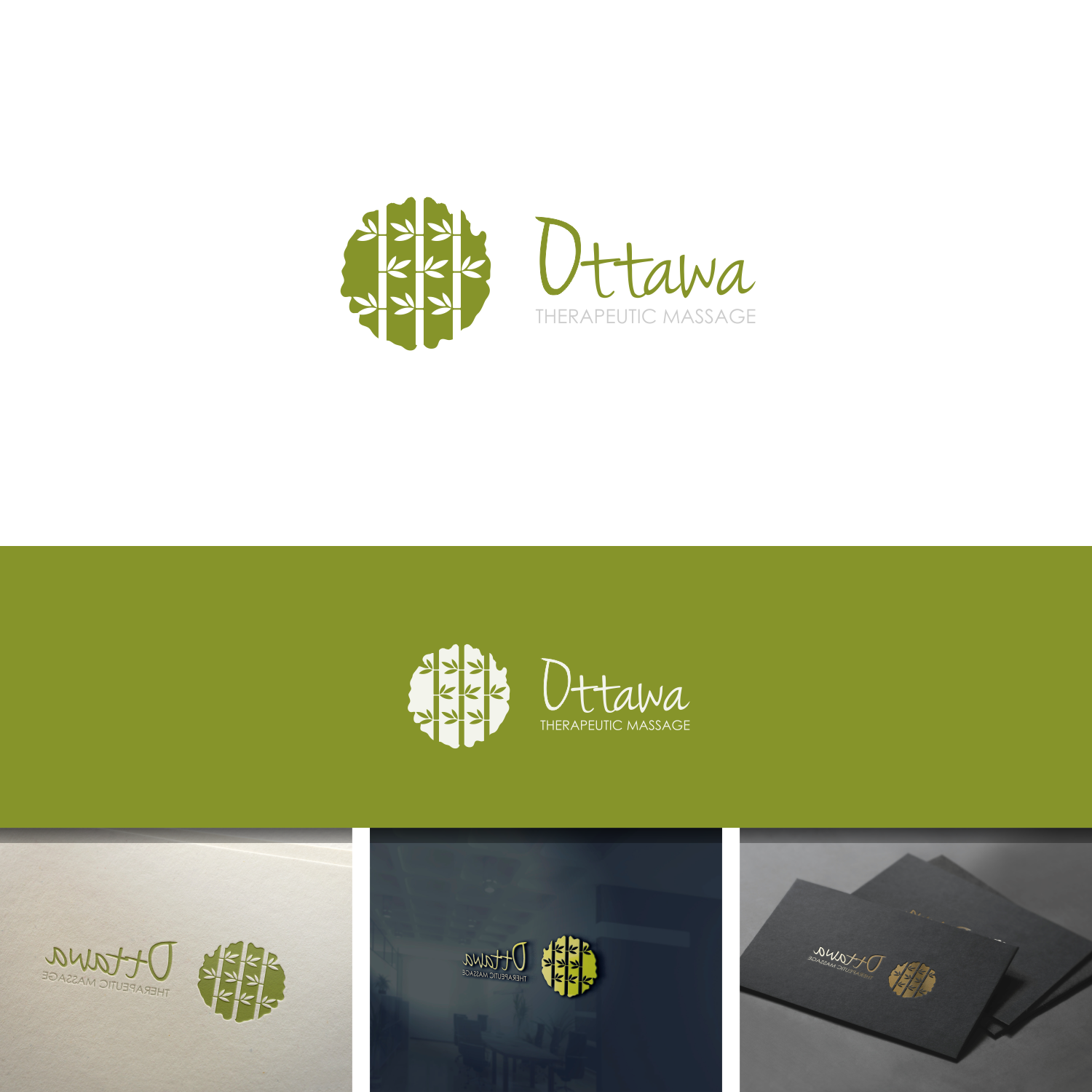 Logo Design by jenggot_merah_ for Ottawa Therapeutic Massage | Design #10831958