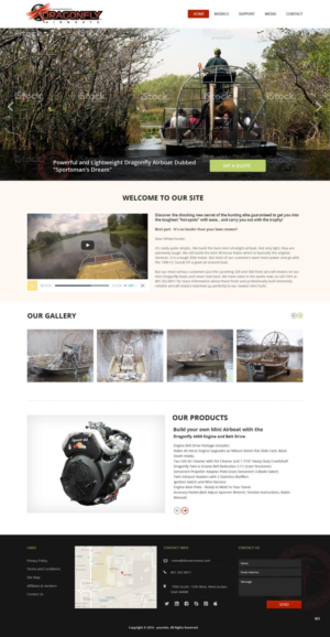 Wordpress Design by pb for Mud Buddy manufacturing | Design: #10811477