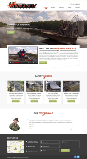 Wordpress Design by pb for Mud Buddy manufacturing | Design: #10811481