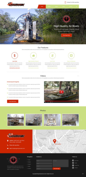 Wordpress Design by pb for Mud Buddy manufacturing | Design: #10811483