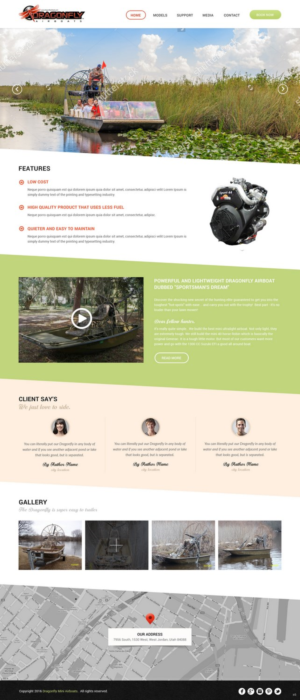 Wordpress Design by pb for Mud Buddy manufacturing | Design: #10811487