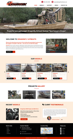 Wordpress Design by Sbss for Mud Buddy manufacturing | Design: #10794453