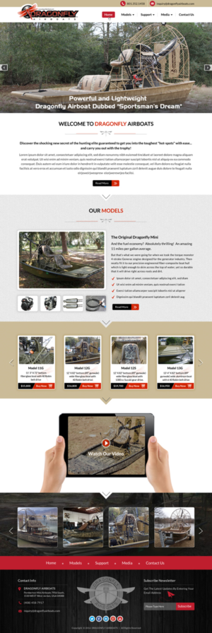 Wordpress Design by Sbss for Mud Buddy manufacturing | Design: #10800009