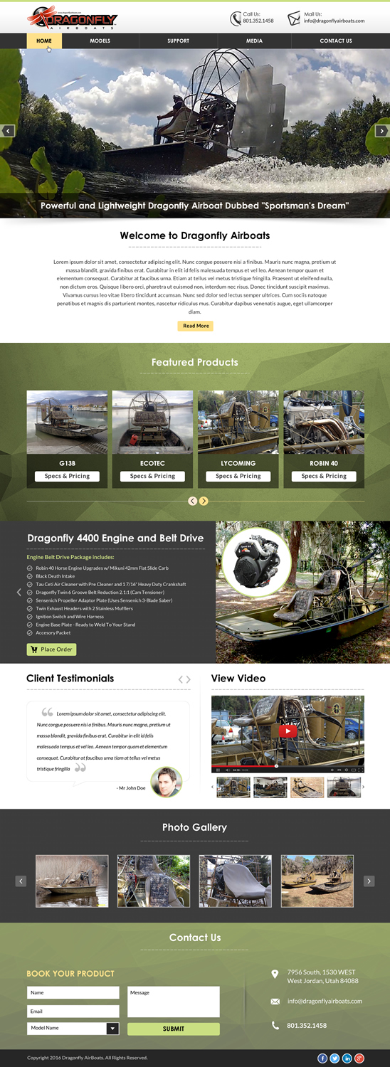 Wordpress Design by Sbss for Mud Buddy manufacturing | Design #10800011