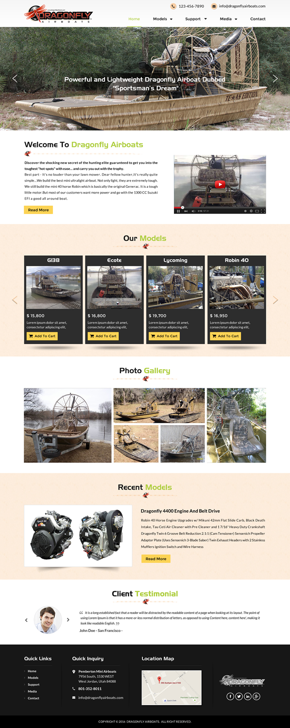 Design Wordpress par Sbss pour Mud Buddy manufacturing | Design #10806805