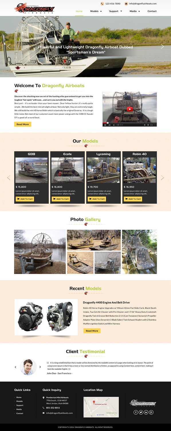 Diseño Wordpress por Sbss para Mud Buddy manufacturing | Diseño #10806806