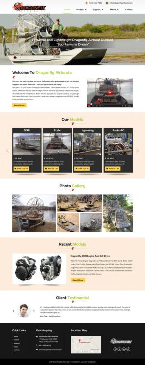 Wordpress Design by Sbss for Mud Buddy manufacturing | Design: #10806806