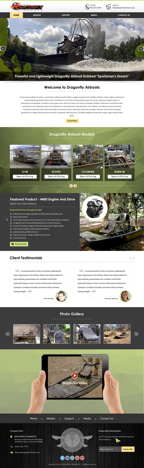 Wordpress Design by Sbss for Mud Buddy manufacturing | Design: #10813025
