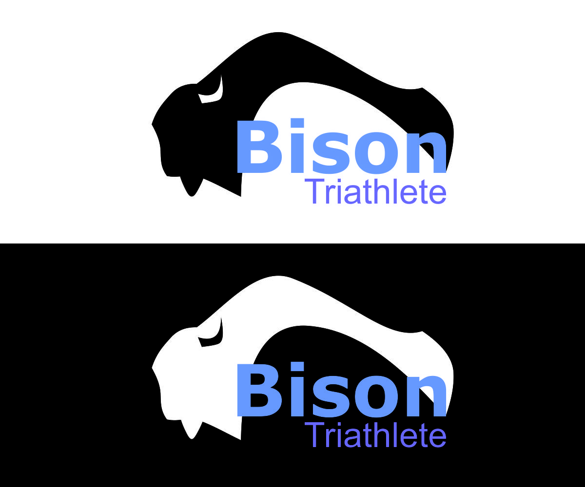 Logo Design by indrojeet2015 for Bison Triathlete | Design #10855912