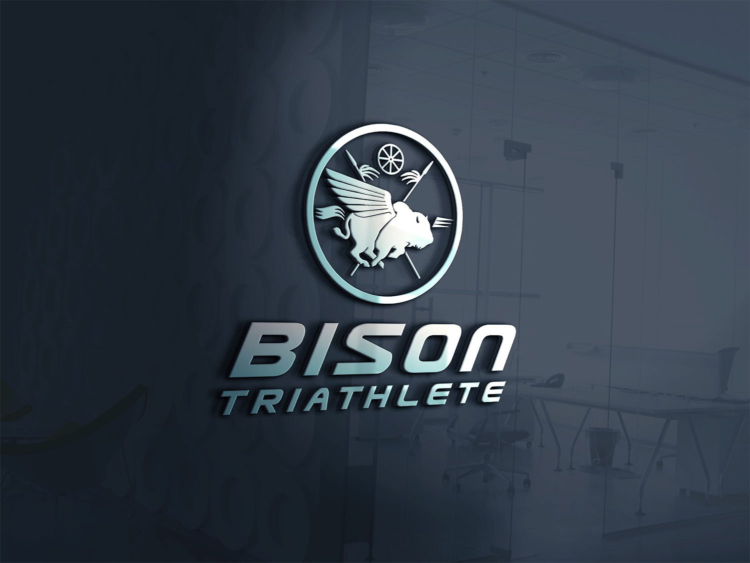 Logo Design by rugbyjerseys for Bison Triathlete | Design #10873168