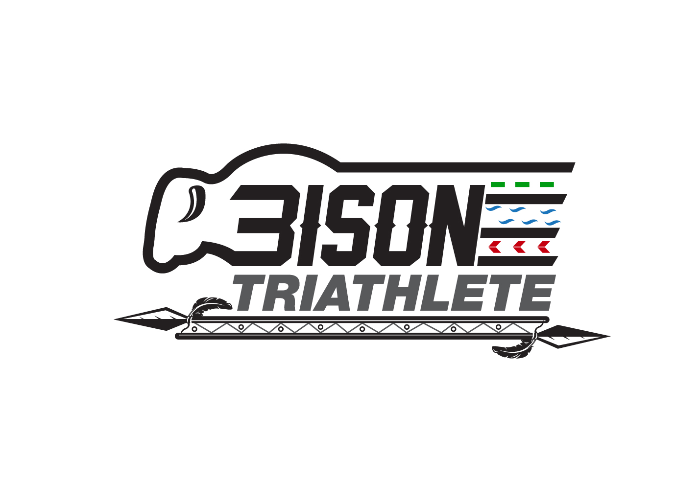 Logo Design by creative.bugs for Bison Triathlete | Design: #10799662