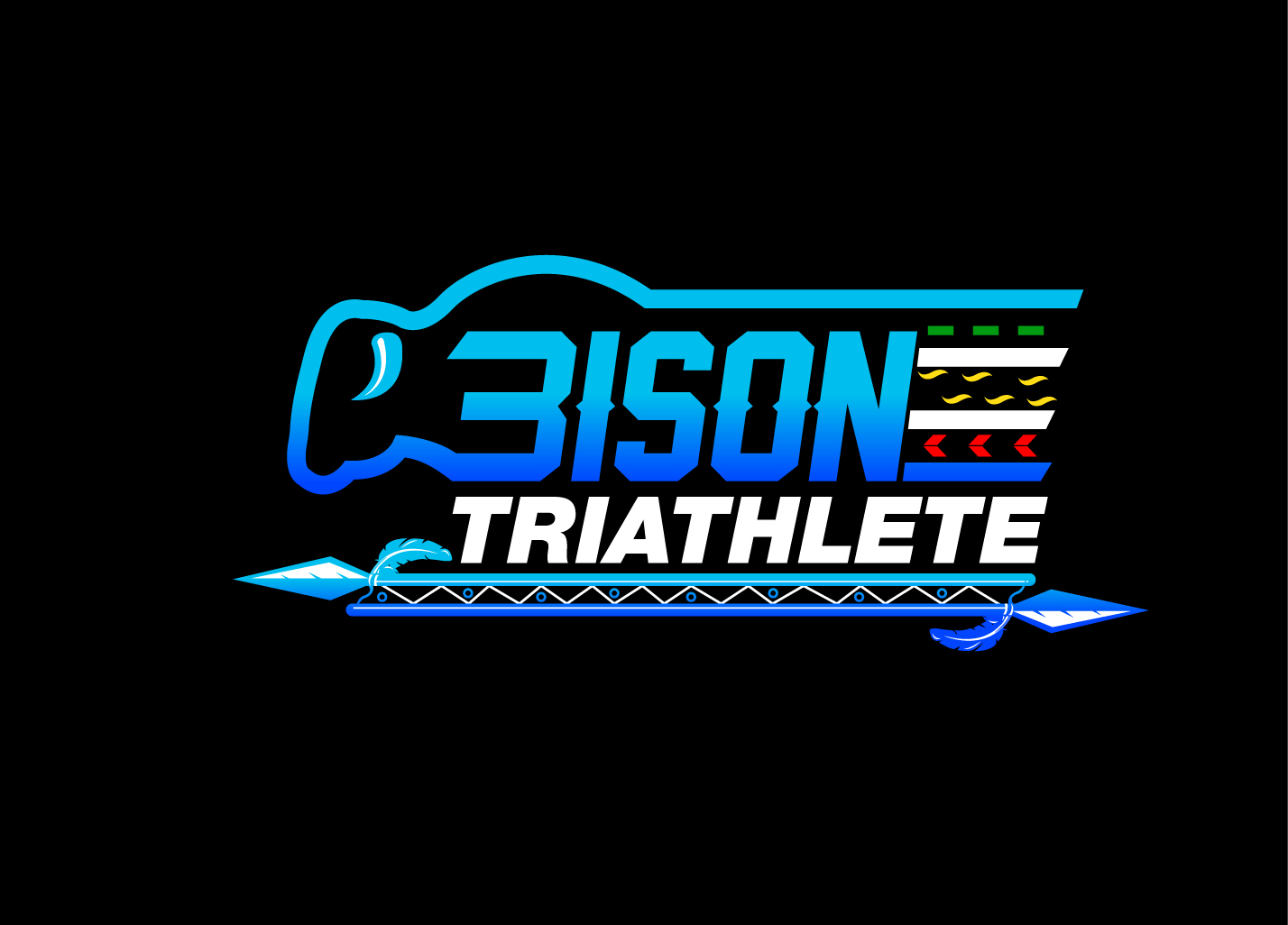 Logo Design by creative.bugs for Bison Triathlete | Design #10809482